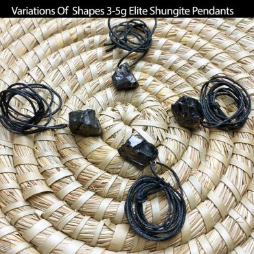 Elite Shungite Pendant 3-5g