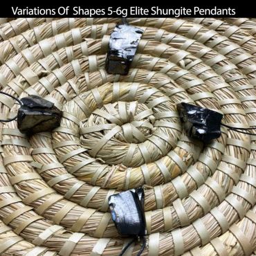 Elite Shungite Pendant 5-6g