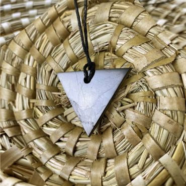 Shungite Pendant “Triangle Female”