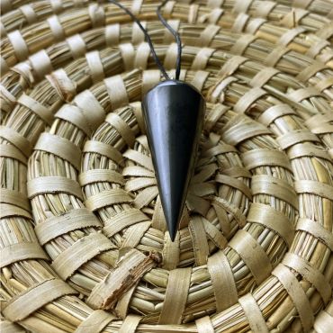 Shungite Pendant “Pendulum Rounded”