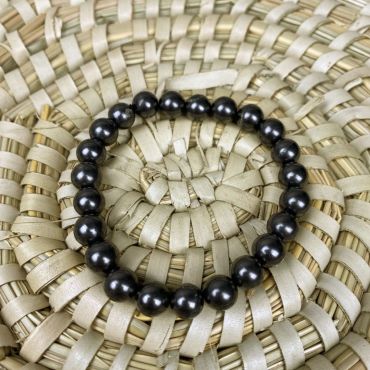 Shungite Spheres Bracelet 6mm