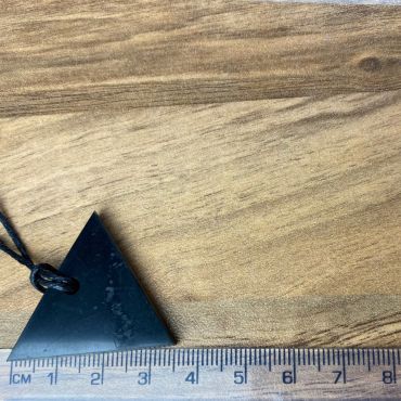 Shungite Pendant “Triangle Female”