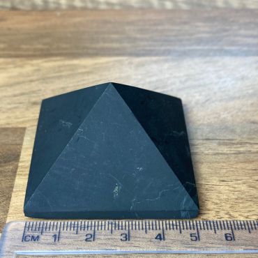 Shungite Unpolished Pyramid 5cm